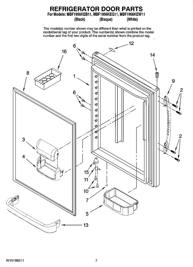 Diagram for MBF1956KEB11