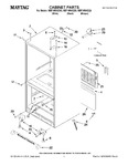 Diagram for 01 - Cabinet Parts