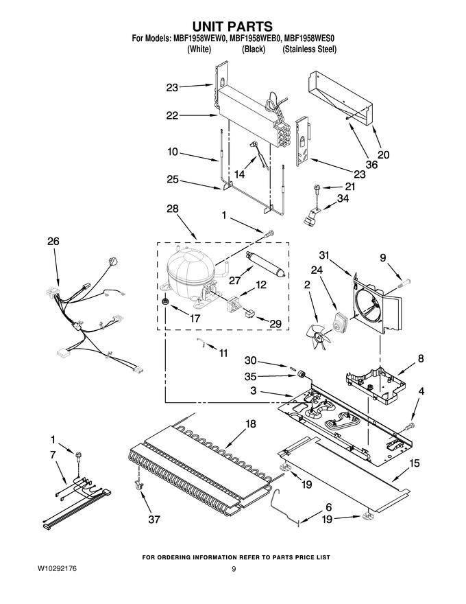 Diagram for MBF1958WEW0