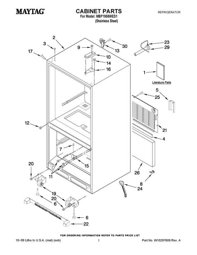 Diagram for MBF1958WES1