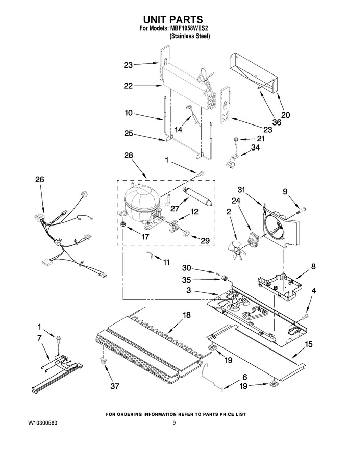 Diagram for MBF1958WES2