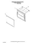 Diagram for 03 - Freezer Door Parts