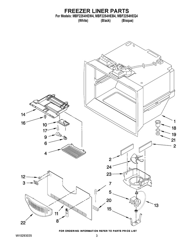 Diagram for MBF2254HEB4
