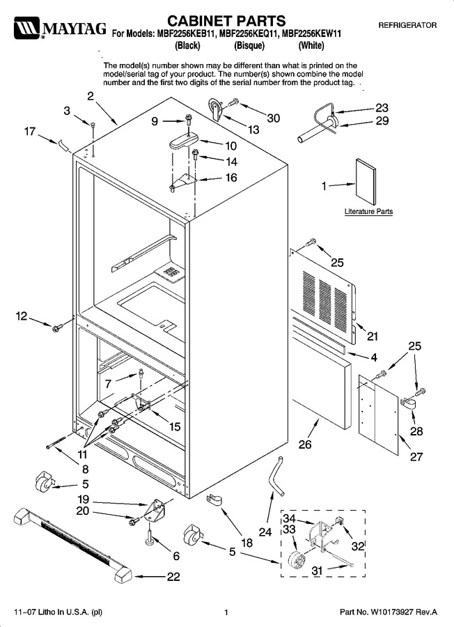 Diagram for MBF2256KEQ11