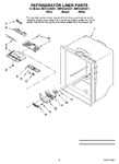 Diagram for 04 - Refrigerator Liner Parts