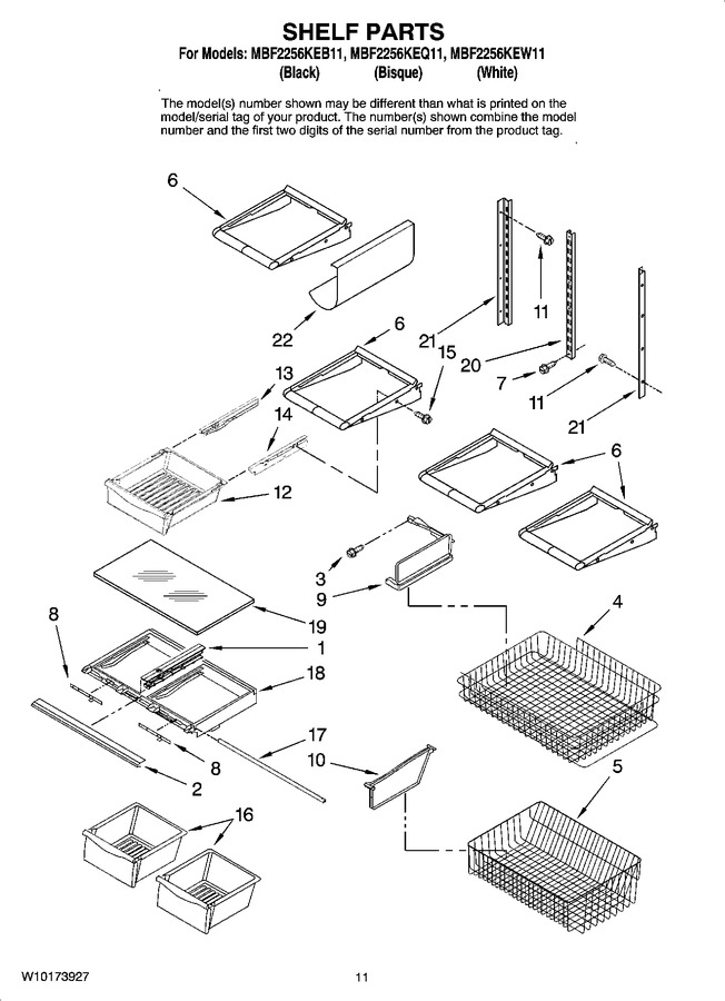 Diagram for MBF2256KEQ11