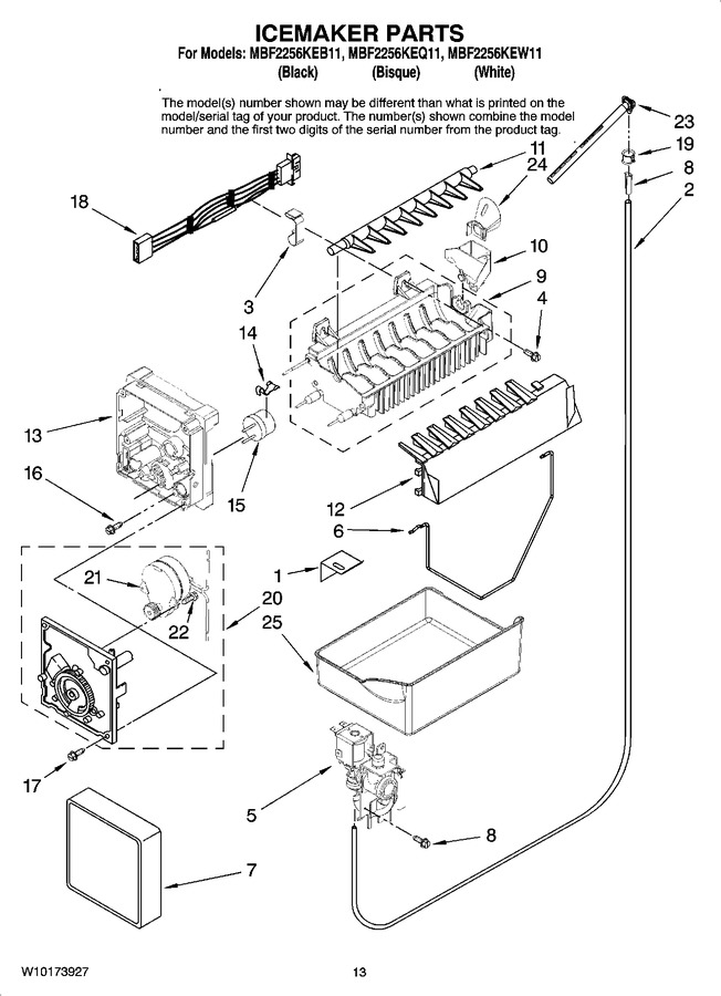 Diagram for MBF2256KEQ11