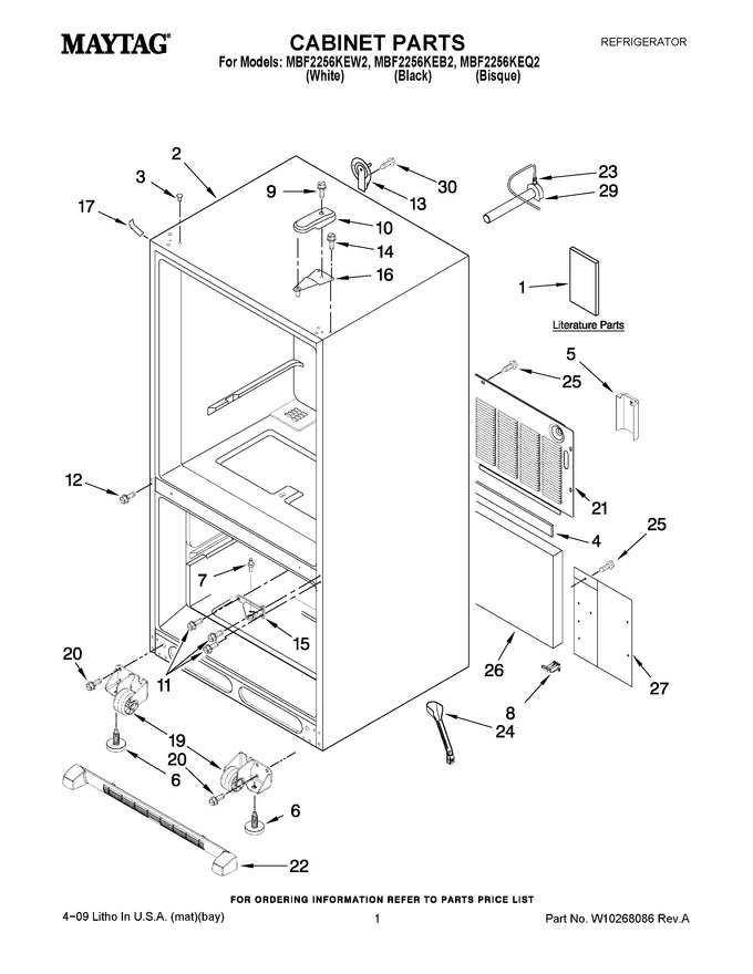 Diagram for MBF2256KEW2