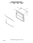 Diagram for 03 - Freezer Door Parts