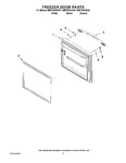 Diagram for 03 - Freezer Door Parts