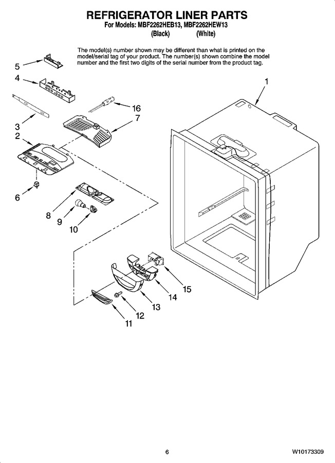 Diagram for MBF2262HEB13