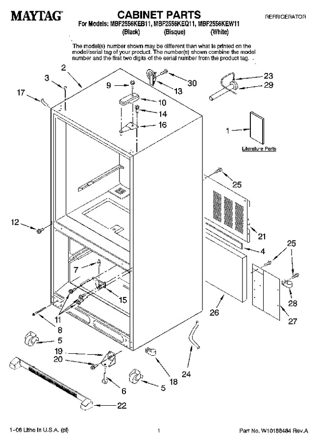 Diagram for MBF2556KEQ11