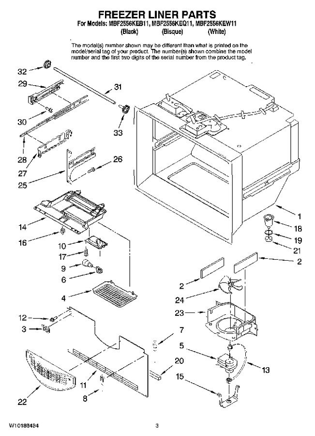 Diagram for MBF2556KEQ11