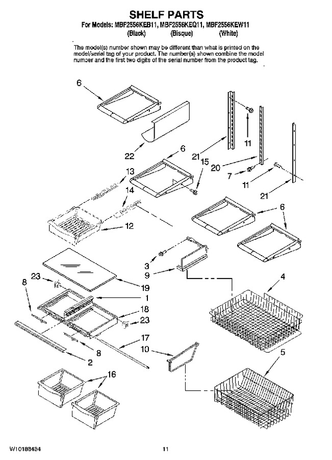 Diagram for MBF2556KEQ11