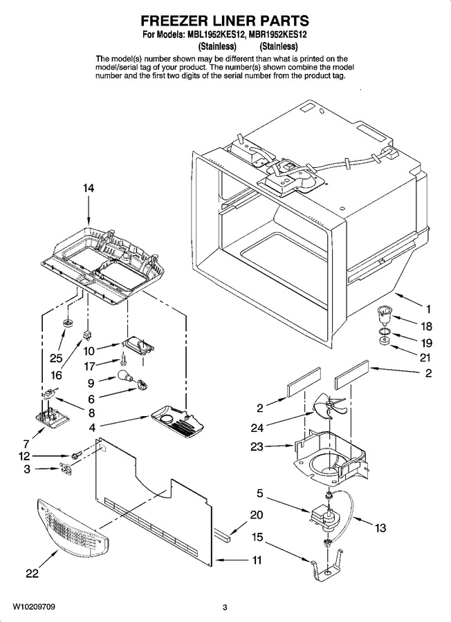 Diagram for MBL1952KES12