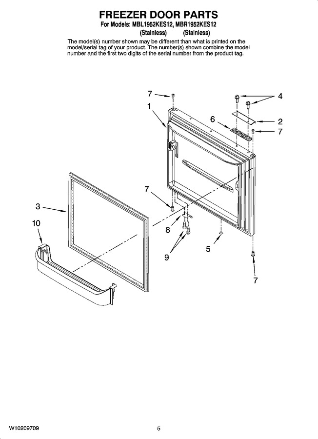 Diagram for MBR1952KES12