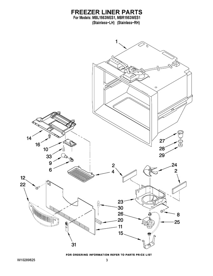 Diagram for MBR1953WES1