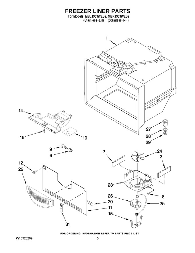 Diagram for MBR1953WES2