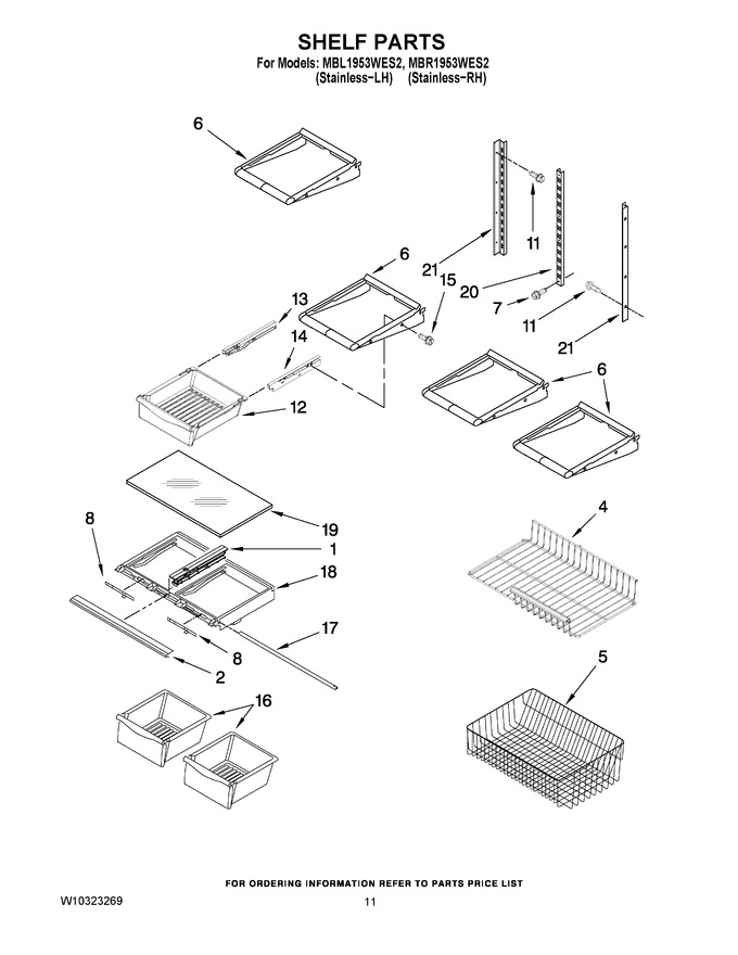 Diagram for MBR1953WES2