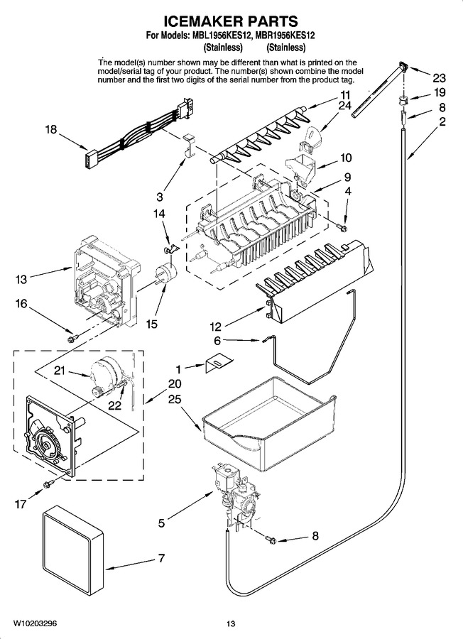 Diagram for MBL1956KES12