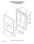 Diagram for 05 - Refrigerator Door Parts
