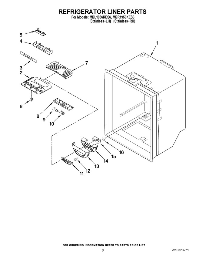 Diagram for MBR1956KES6