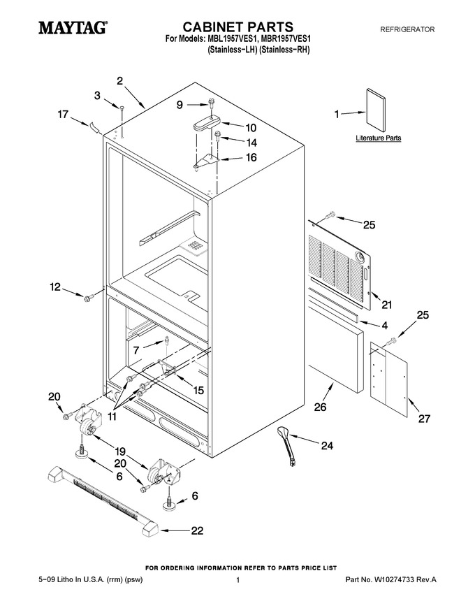 Diagram for MBR1957VES1