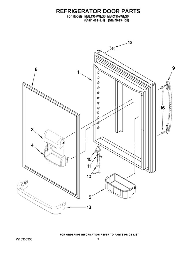 Diagram for MBR1957WES0