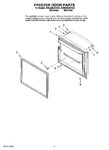 Diagram for 03 - Freezer Door Parts