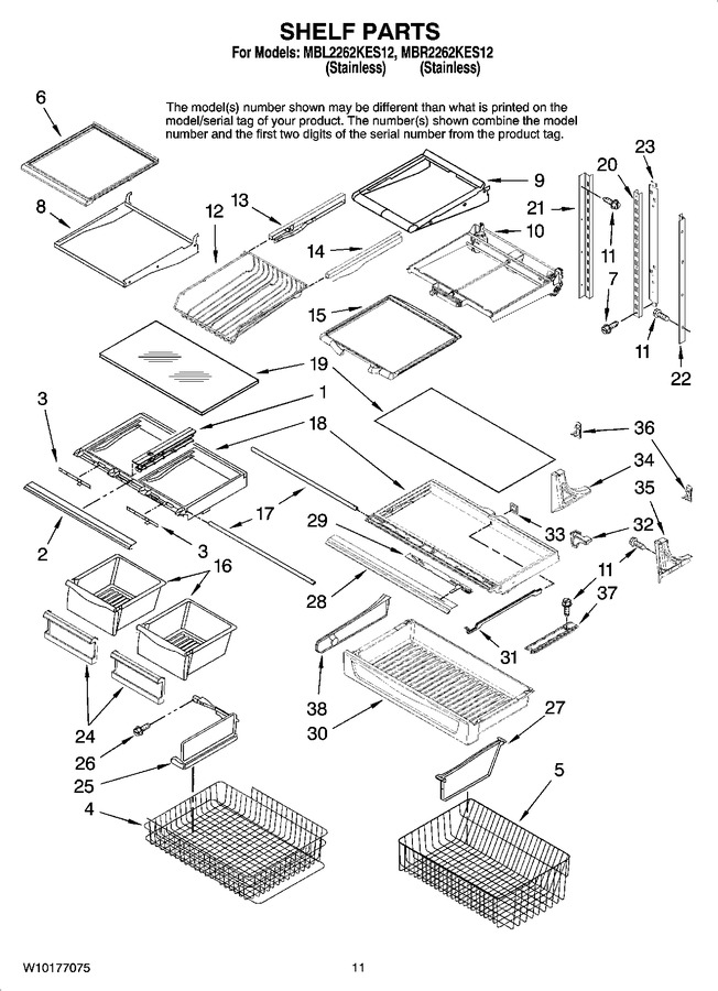 Diagram for MBL2262KES12