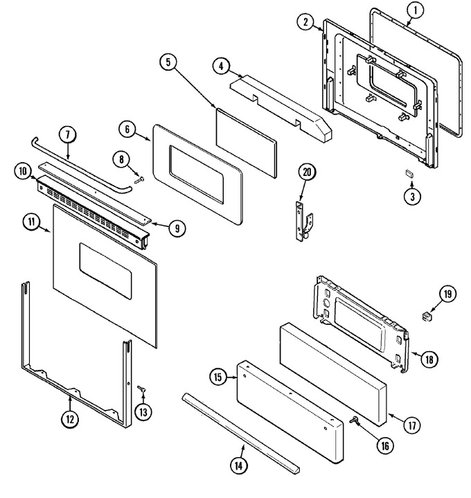 Diagram for MBR4450BGH