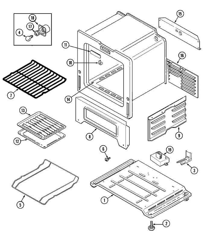 Diagram for MBR4450BGH