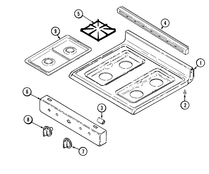 Diagram for MBR4450BGH