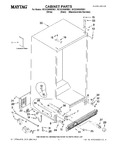 Diagram for 01 - Cabinet Parts