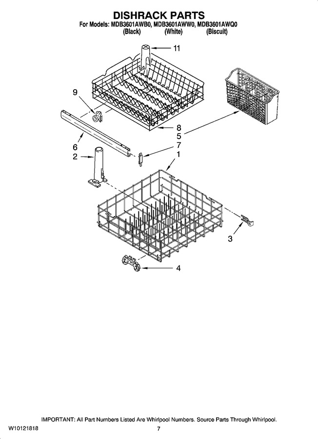 Diagram for MDB3601AWW0
