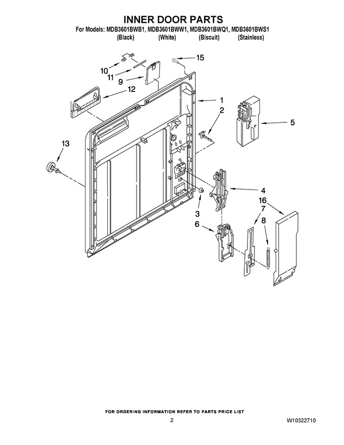 Diagram for MDB3601BWB1