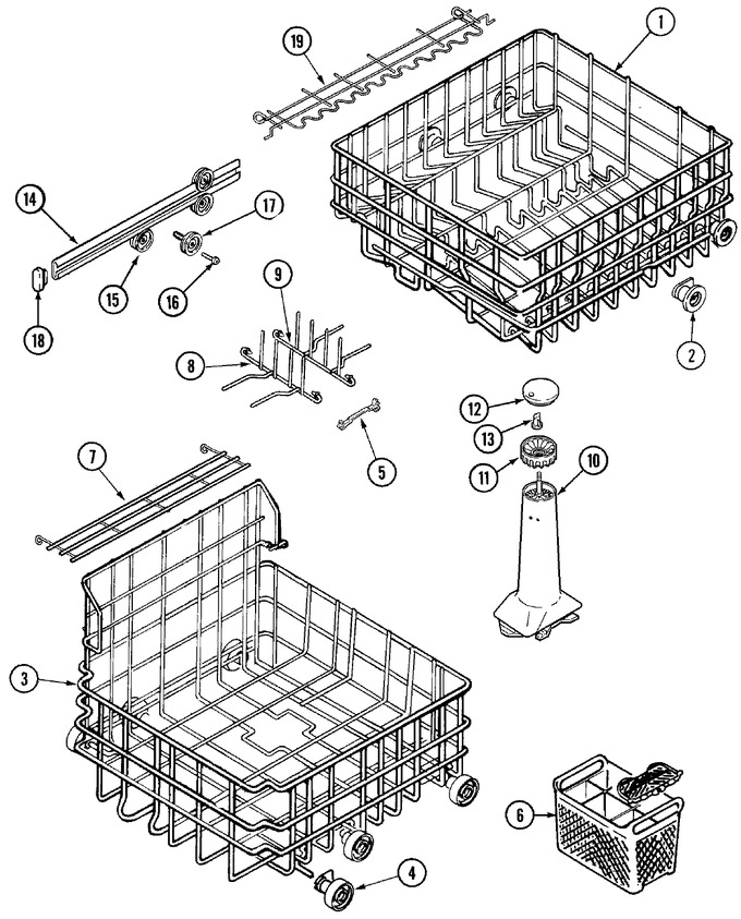Diagram for MDB4000AWB