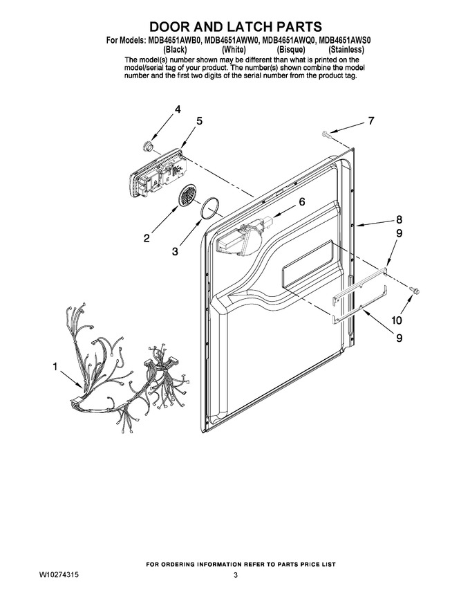 Diagram for MDB4651AWS0