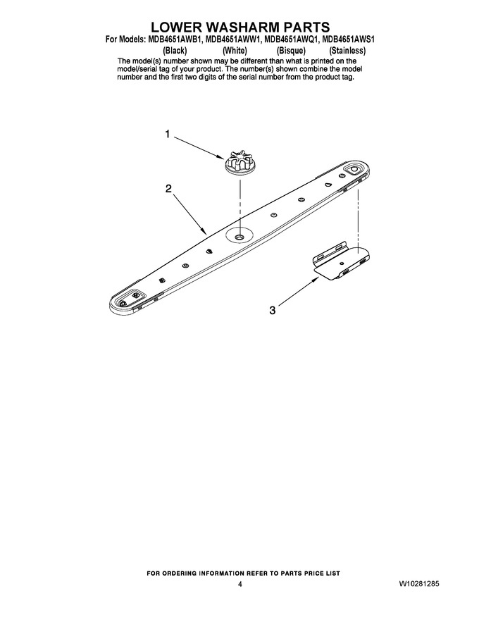 Diagram for MDB4651AWW1