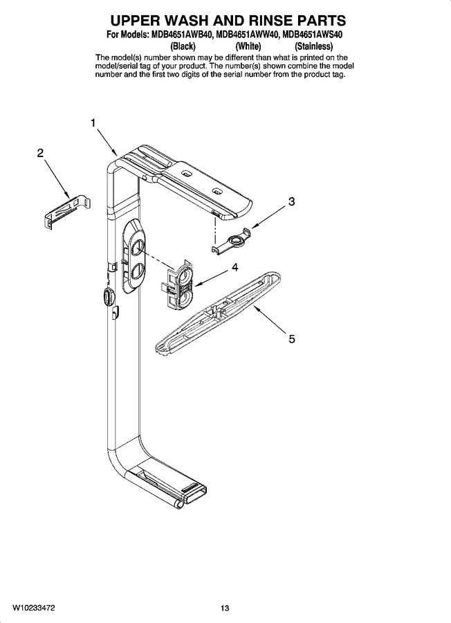Diagram for MDB4651AWB40