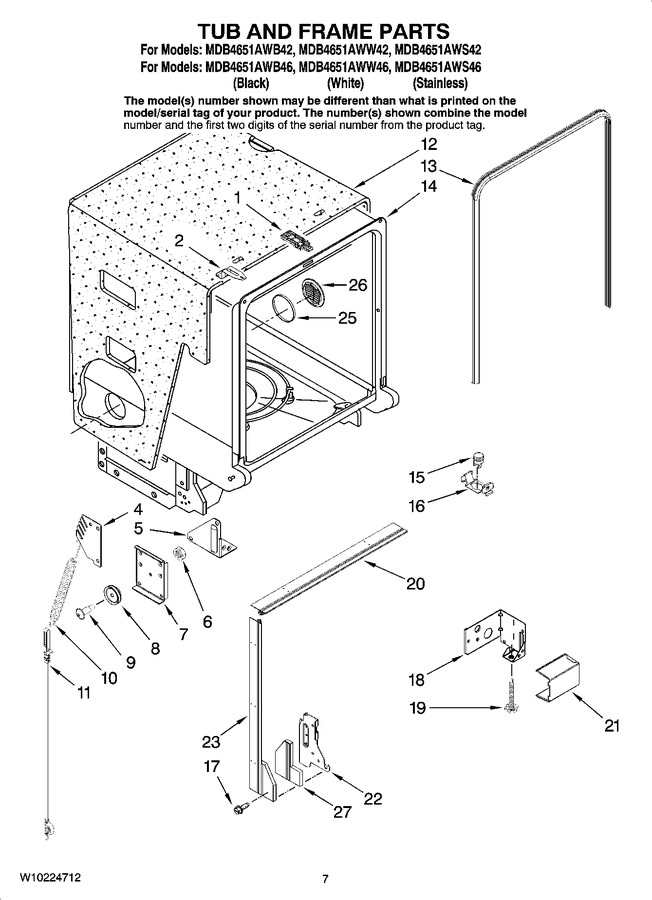 Diagram for MDB4651AWB42