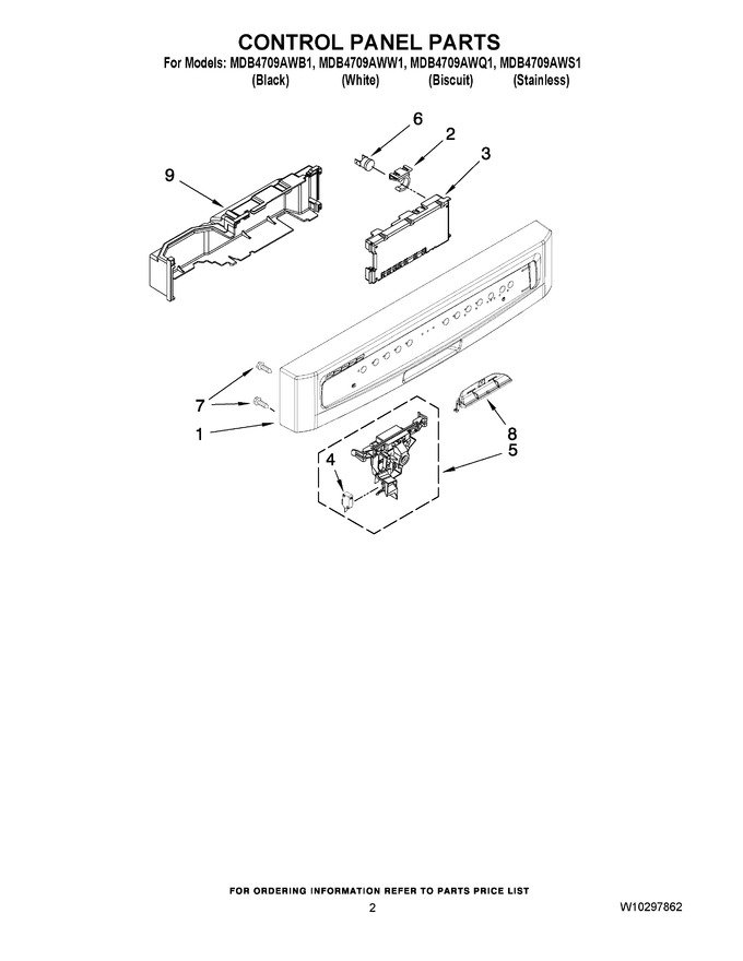 Diagram for MDB4709AWB1