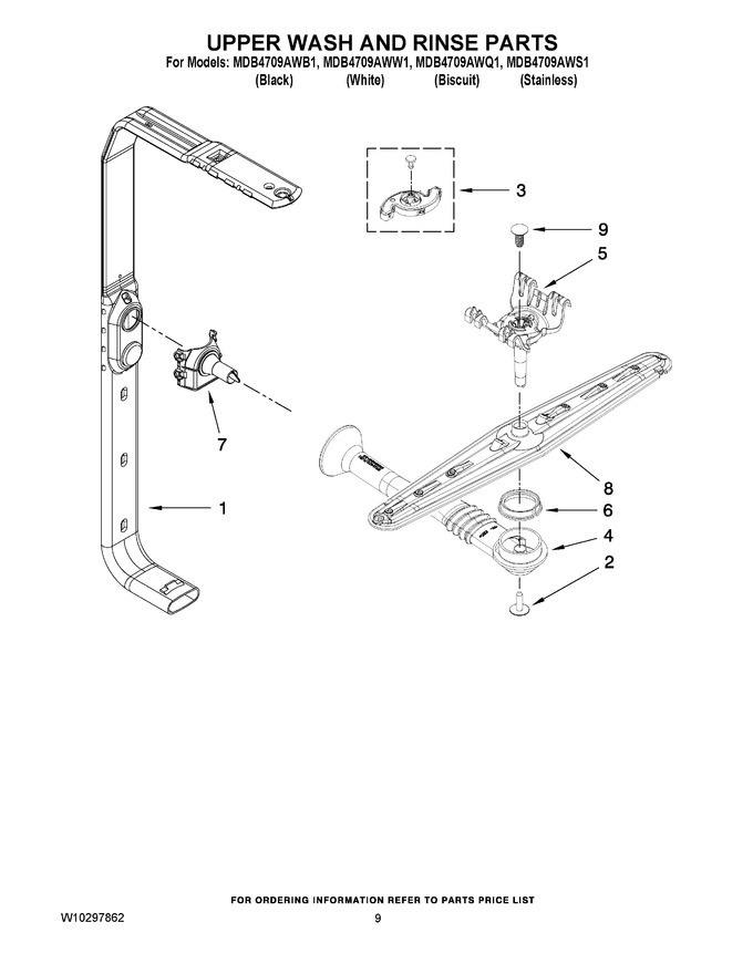 Diagram for MDB4709AWB1