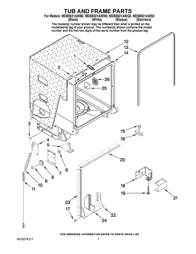 Diagram for MDB5601AWS0