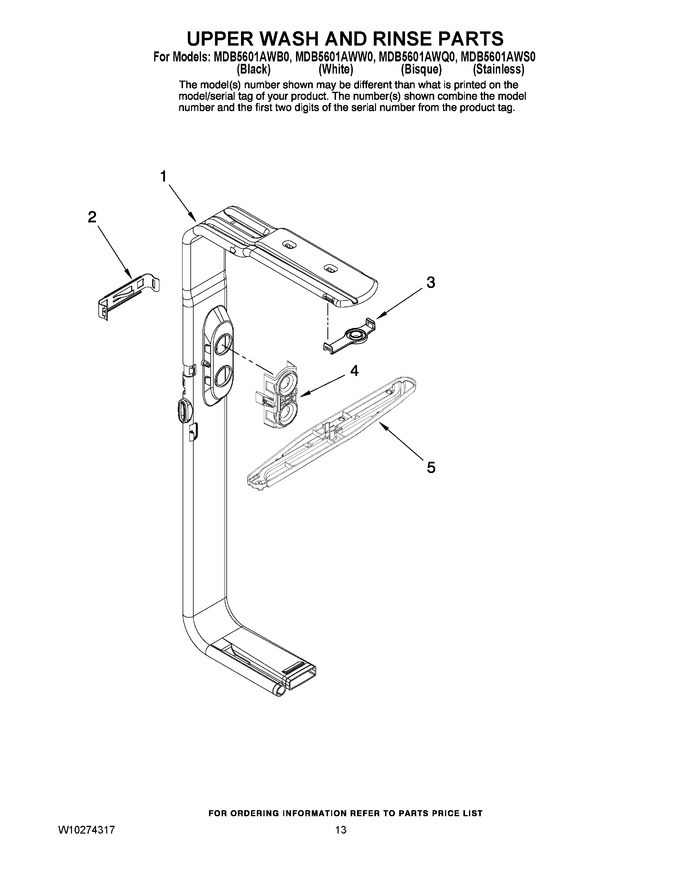 Diagram for MDB5601AWQ0