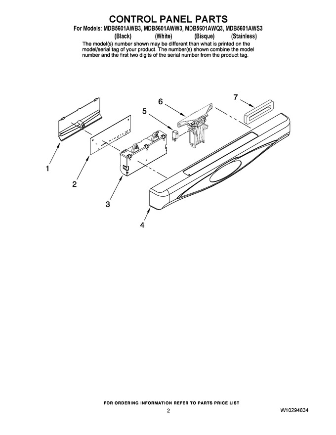 Diagram for MDB5601AWQ3