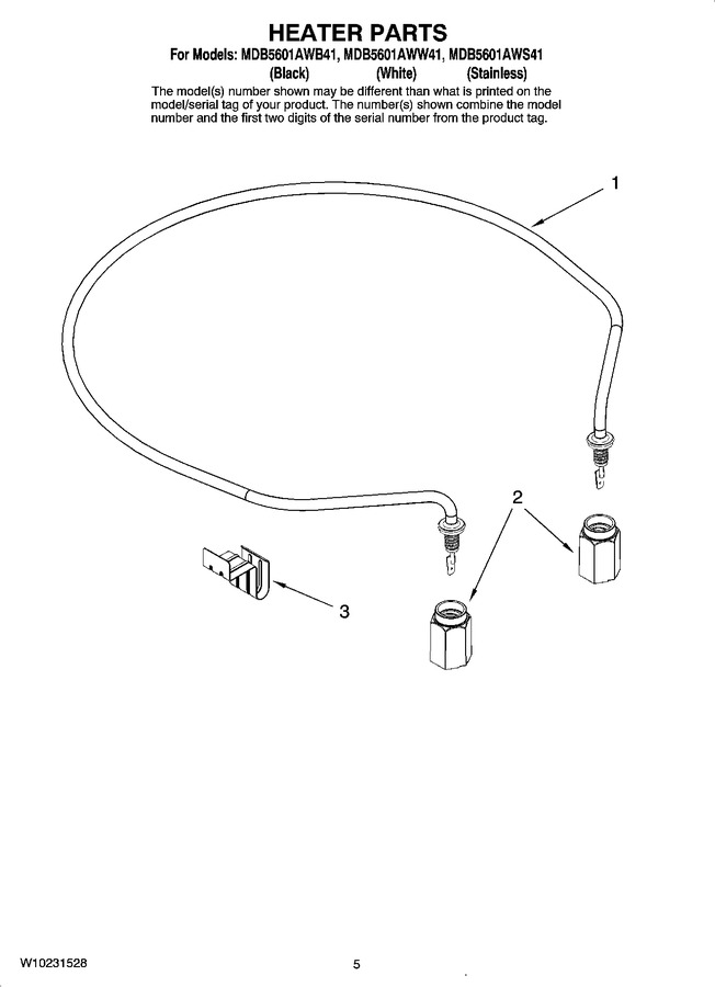 Diagram for MDB5601AWS41