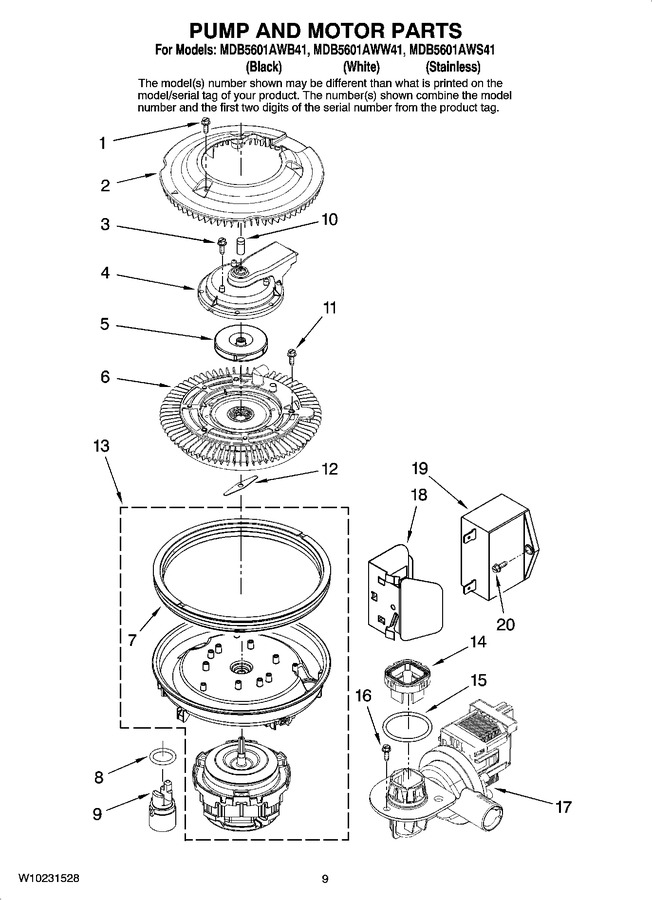 Diagram for MDB5601AWS41