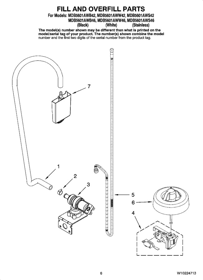Diagram for MDB5601AWB42