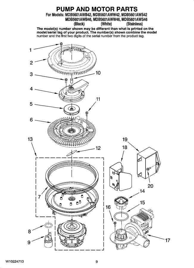 Diagram for MDB5601AWB42